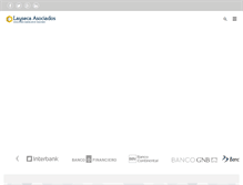 Tablet Screenshot of laysecaasociados.com